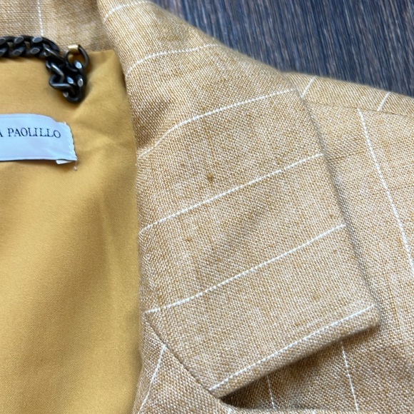 MVP WARDROBE STRIPPED BLAZER - Picture 4 of 6